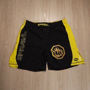 Sprawl Fight Co MMA Shorts Size 42 Split Side Grappling JiuJitsu Athletic Shorts